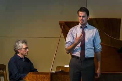 Eric Vivian and Kyle Segall July 17 Performing Mozart Lieder